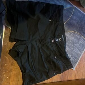 Silver crush brand, black soft Jean shorts